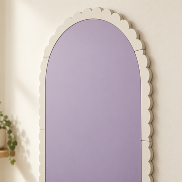 Moldura White Flower - Nido