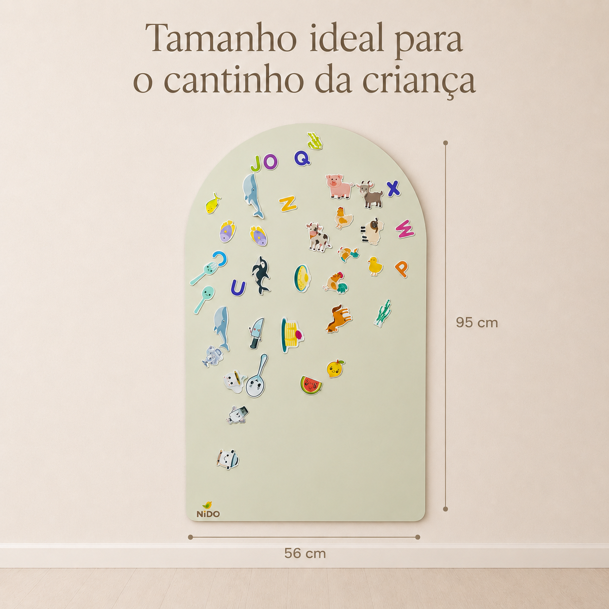 Lousa Magnética Nido - Verde